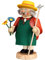 Seiffener Volkskunst | Räuchermännchen Erzgebirge | Gemütliche Typen 18 cm | Räucherfigur | Erzgebirgische Volkskunst | 12670 | Gärtner