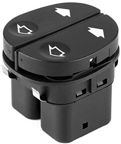 KSTE Botón Elevalunas Ventana 96FG14529BC,Mando Elevalunas,Interruptor de botón coche Energía Eléctrica Ventana de control for FO_RD KA FIE_STA DE FU_SIÓN