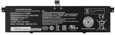 7xinbox R13B01W R13B02W 7.6V 39Wh Ersatz Laptop Akku für Xiaomi Mi Air 13.3 Series TM1613 TM1604 161301