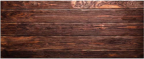 matches21 HOME & HOBBY Teppich Läufer Dielen Holz-Optik braun als Küchenteppich - Rutschfester Küchenläufer in 60x150 cm als Flur Brücke - Waschbarer Teppichläufer für Küche, Schlafzimmer, Wohnzimmer