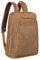 STILORD 'Watson' Laptop Rucksack 15.6 Zoll Leder Backpack Business Lederrucksack Herren Rucksack XL für Breite DIN A4 Ordner Tagesrucksack Vintage Echtleder, Farbe:tan - dunkelbraun