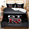 SK-PBB Auto aus 3D-Druck Bettwäsche-Set Bettwäsche Bettbezug · Kinderbettwäsche für Sportwagen · 3 teilig · 1 Kissenbezug + 1 Bettbezug 100% Polyesterfaser (A10,135x200cm(80x80))