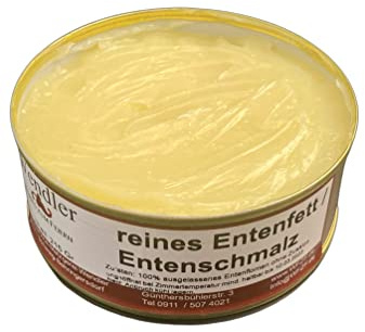 Entenfett/Entenschmalz ohne Zusätze in der Dose (360Gr)