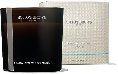 Molton Brown Coastal Cypress & Sea Fennel Duftkerze im Glass 190 g