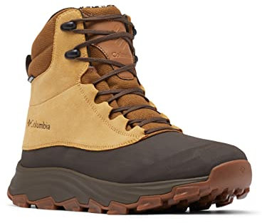 Columbia Expeditionist Shield wasserdichte Schneestiefel für Herren, Grün (Curry x Light Brown), 42 EU