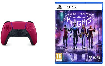DualSense Cosmic Red Wireless Controller + Gotham Knights (PS5)