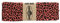 Schrägband Jersey 3m mit Leopard Print 20mm gefalzt Oaki Doki elastisches Einfassband, Farbe:3008 koralle-schwarz