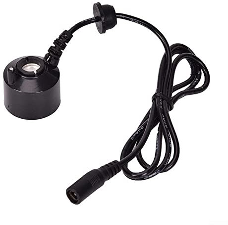 AIDNTBEO 4 x Miniatur-Nebelmaschine, 350 ml/h, kontinuierliche Zerstäuberung, wasserlos, automatische Abschaltung für Zuhause, Wohnzimmer, Büro, Springbrunnen, Teich, Nebel