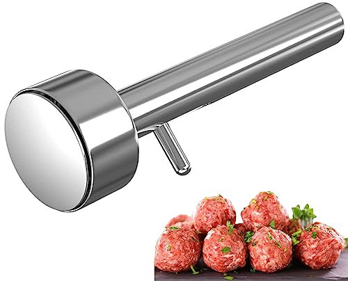Falafel Pala Cucharas para Falafel: YIDM Grueso Falafel Maker Scoop, Acero Inoxidable Falafel Pala, Cucharas para Falafel para una Preparación Perfecta de Deliciosas Bolas de Falafel
