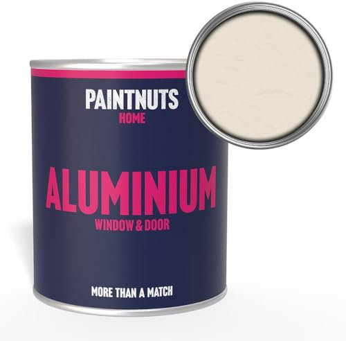 PaintNuts Aluminium Window & Door Paint - RAL-9001 - CREAM Matt 500ml Tin