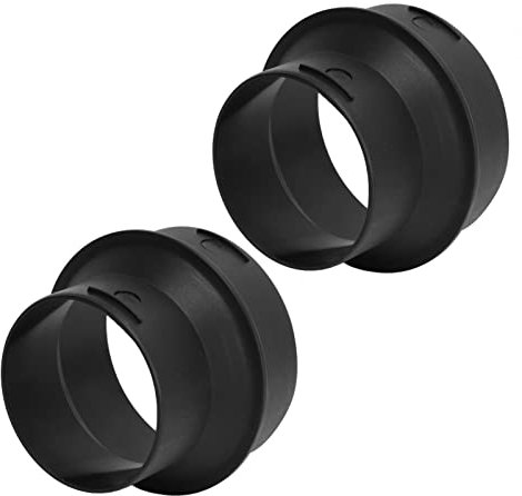 Heizungskanalrohr-Verbindungsverbinder, Langlebiger Luft-Standheizungsschlauch-Rohrverbinder, 1 Paar ABS 60–75 Mm für Webasto-Heizung