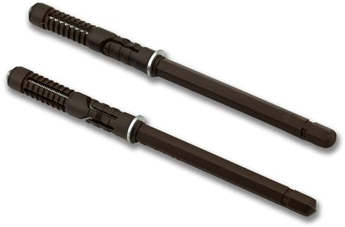 Mprofi MT® 2 Stück | Schwebende Regalhalterungen Ø10 x 100mm | Verdeckte Regalhalterung Unsichtbar | Regalträger Unsichtbar für Regal Schwebend | Wandregal Halterung Unsichtbar | NW/10X100