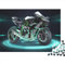 Motorroller Puzzle 1000 Teile - Motorrad Jigsaw für Erwachsene, Moto Motiv, Schwieriges Board Puzzle