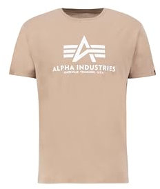 Alpha Industries Herren Basic T-Shirt, Dusty Coral, 3XL