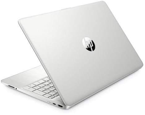HP 15s-eq2002sf Ordinateur Portable 15,6 FHD, PC Portable (AMD Ryzen 5 5500U, RAM 8 Go, SSD 256 Go, AMD Radeon Graphics, Windows 11), Laptop Argent, Clavier AZERTY