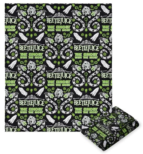 Northwest Beetlejuice Silk Touch Überwurfdecke, 127 x 177,8 cm, Most Ghost