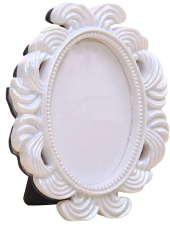Healeved European Style Manicure Display Frame Vintage Nail Art Holder for Desktop Decoration and Showcase Elegant Design for Nail Art Storage and Presentation