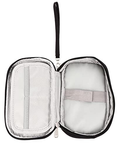 Holibanna Mini Multipurpose Data Cable Bag Earphone Bag Cable Organizer for Travel