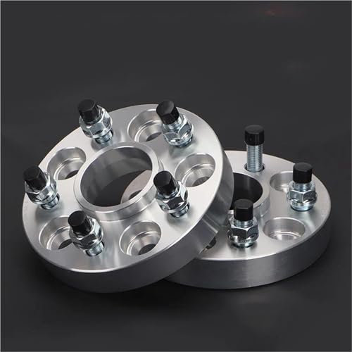 Spurverbreiterungen 2 STK. 20–50 Mm Auto-Radabstandshalter Spurverbreiterung Verbreiterungssatz Adapter-Abstandshalter Für Land Rover Für Discovery 4 2009–2016(2PCS 35mm Silver)