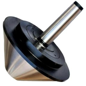 CYDZSRA Morse Bull Nose Drehbank Spitze, mitlaufende Spitze, Hochleistungsausführung für präzises Hohldrehen, 75° Präzision, staub und wasserdichte Dichtung, 75° Präzision, drehbare Bullnose
