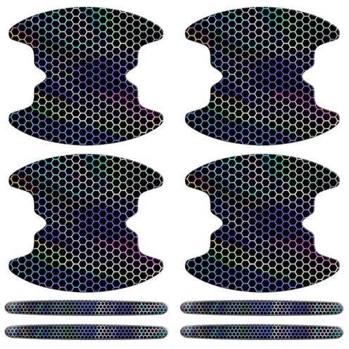 Protection Poignée Porte Voiture pour Mercedes-Benz GLA-Class (X156 H247 2013-2025 2026),Protection Portiere Voiture,Autocollant Anti Rayure Portière,Sticker Auto Réfléchissant,Protecteur Carrosserie