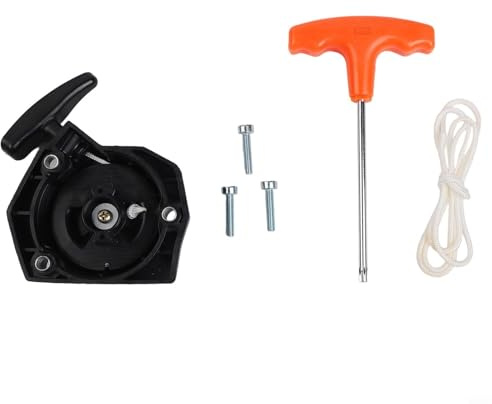 Heavy Duty For Recoil Starter Assembly for Echo PB-2520 PB-2620 EB250 EB252 EB262 For Leaf Blower Parts, Pull Cord Replacement Kit with Wrench and Spring Mechanism