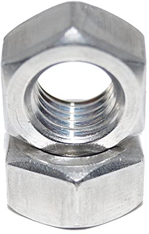 Sechskantmuttern M20 10 Stück DIN 934 A2-70 Edelstahl Muttern V2A Sechskant-Mutter