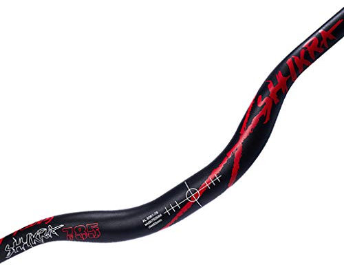 Perfeclan Riser Bar 31,8mm bügel Fahrrad für, Schwarz + Rot