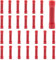 CEEYSEE 100 Pezzi Connettori Elettrici per cavi isolati Testa-Testa Capicorda Elettrici Terminali Crimpare - per cavi da 0,5-1,5 mm² (Rosso/YPTH)
