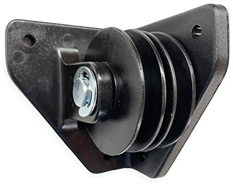 Double Side Pulley Tele Awning for Pergola Rope (Black)