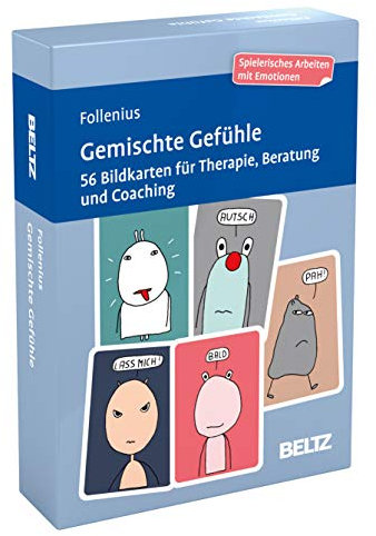 Gemischte Gefühle: 56 Bildkarten für Therapie, Beratung und Coaching. Mit 12-seitigem Booklet. Kartenformat 9,8 x 14,3 cm in stabiler Box (Beltz Therapiekarten)