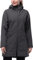 33,000ft Femme Veste Softshell Imperméable Longue Légère Jacket À Capuche Veste de pluie softshell Blouson Coupe Vent pour Activites En Exterieur Course à pied Randonnée Gris foncé S