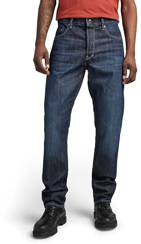 G-Star Men's Triple A Regular Straight Jeans, Blue (worn in sea level D20998-C779-C946), 32W / 32L