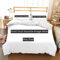 CHAOSE Personalisierte Foto Bettbezüge Bettwäsche-Set, individuelles Foto-Text-Bettwäsche-Set, Single Double Soft 3D gedruckte Bettwäsche Kissenbezug (135_x_200_cm)
