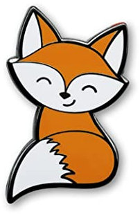niedlicher Fuchs Pin Emaille Anstecker Brosche