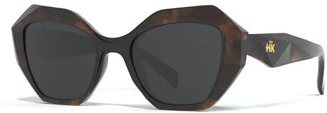 Hanukeii Unisex Moorea Sonnenbrille, braun, One Size