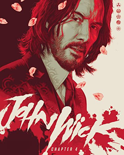 John Wick: Chapter 4 - Lenticular O-Ring UHD + Blu Ray + Amazon Exclusive Blu Ray disc (World of Wick) [Blu-ray]