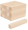 JAPCHET 20 PCS 6 x 1 x 1 Inch Basswood Carving Blocks, 15x2.5x2.5cm Natural Whittling Blocks Unfinished Basswood Blocks for Beginners Carving, Crafting and Whittling
