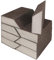 60 Grit Angled Sanding Blocks, Jamiikury Coarse Sponge Sand Block Washable and Reusable, Wet & Dry Sandpaper Block for Wood Metal Drywall and Furniture Paint - Pack of 8