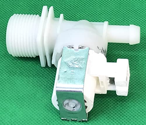 MDS Ersatzteile Elektroventil kompatibel mit Miele 1-Fach 180° 10,5 mm für Waschmaschine passend für Miele 4971731 04971731