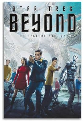 JMKJMJP Star Trek BeyondFilm-Poster, TV-Serie, Kunstposter, Druckposter für Hausbau, ästhetische Dekoration, Leinwand, Wandkunst, Schlafzimmerdekoration, 30 x 45 cm, ungerahmt, 21