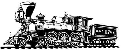 Wandtattoo Oldtimer Zug mit Aufschrift Waldbahn, für Kinder, Jungen, Mädchen, Jungen, Kinderzimmer, alter Zug, Transport, Auto, LKW, Vinyl, für Zuhause-XL-69x168cm-Black