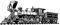 Wandtattoo Oldtimer Zug mit Aufschrift Waldbahn, für Kinder, Jungen, Mädchen, Jungen, Kinderzimmer, alter Zug, Transport, Auto, LKW, Vinyl, für Zuhause-XL-69x168cm-Black
