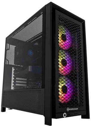PCSpecialist Pro PC Gaming - AMD Ryzen 5 7500F 3,70 GHz 6-Core, 32 GB DDR5 RAM, 8 GB GEFORCE RTX 5060, 2TB M.2 SSD, Windows 11