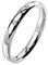 Paula & Fritz® Damen-Ring glänzend 3mm Zirkonia Silber Gelb-Gold Rosé-Gold Bunt Freundschafts-Ring Partner-Ring Edelstahl 316L R-M6822S_80