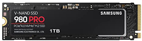 Samsung 980 PRO PCIe 4.0 NVMe SSD Festkörper-Laufwerk 1TB