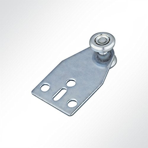 LYSEL Laufrolle Vorhangrolle Führungsrolle verzinkt für Laufschiene 25x19mm mit Kugellager (10 Stück)