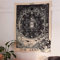 Amiiba Tarot-Stern-Wandteppich, geheimnisvoller himmlischer Wandteppich, Wandbehang, mittelalterliches Tarot-Dekor, Heimdekoration für Schlafzimmer, Wohnzimmer (Sternbild, M – 150 x 130 cm)