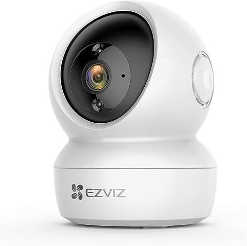 EZVIZ C6N Indoor Wi-Fi Camera 2K Motorized 360° Surveillance Camera for Pets and Children with Night Vision, Motion Tracking and Bi-directional Audio