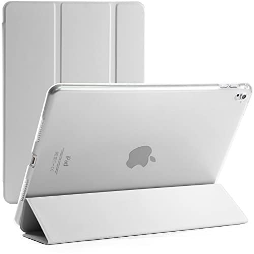 For Apple iPad 9th Generation (2021), 8th Gen (2020) A2270/2428 Smart case Magnetic Stand cover with Wake/Sleep (White)